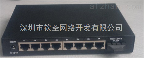 深圳高光 一光八電一對一隔離光纖收發器點燃安防傳輸新機遇